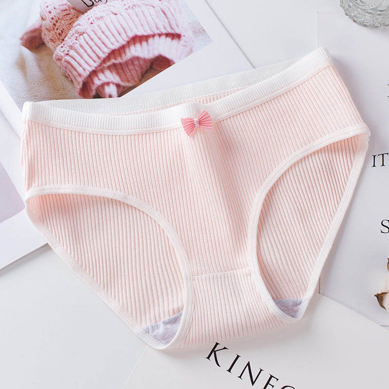 VS - Jepang CD imut fashion Undies Celana Dalam Wanita Polos high quality katunimport CD sexy C3