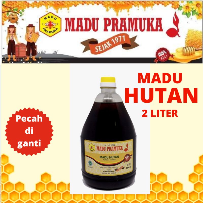 

MADU PRAMUKA HUTAN 2 LITER