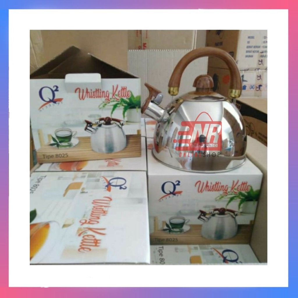 Teko bunyi Q2 / Teko siul 8025 / Teko Air / Tempat Air Panas / Teko Uap