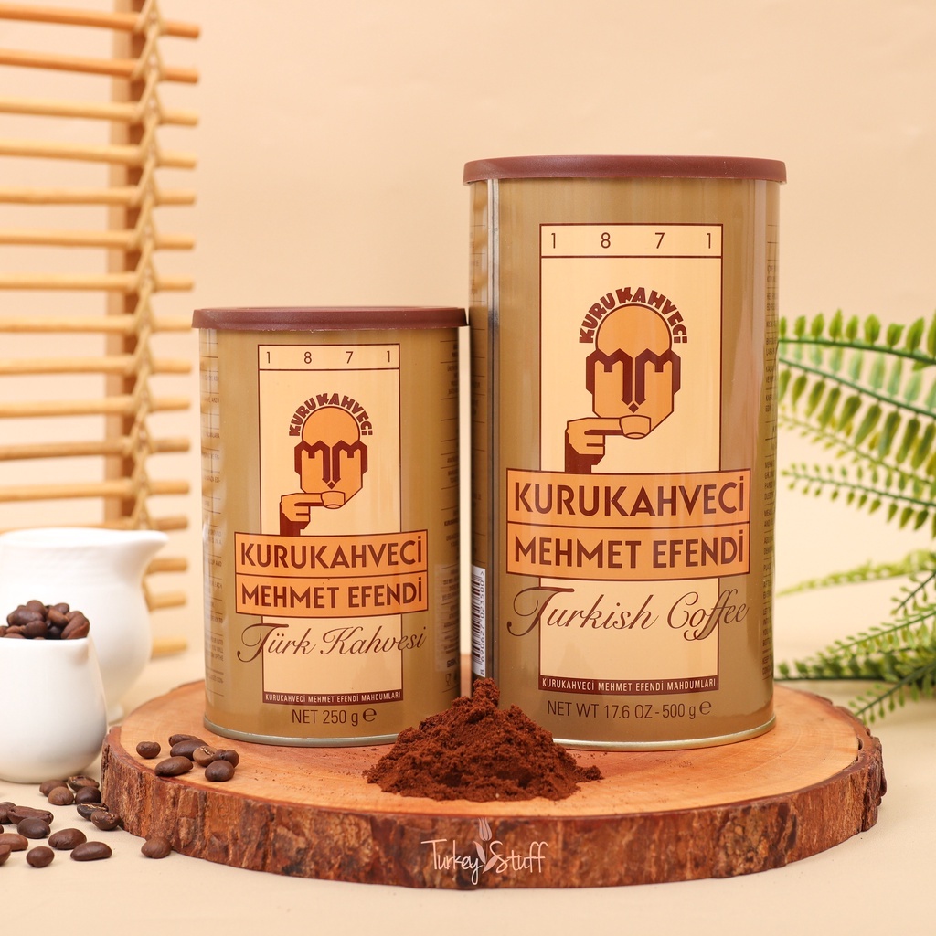 

Kopi Turki Kurukahveci Mehmet Efendi 250 gram dan 500 gram - Turkish Coffee 100% Original