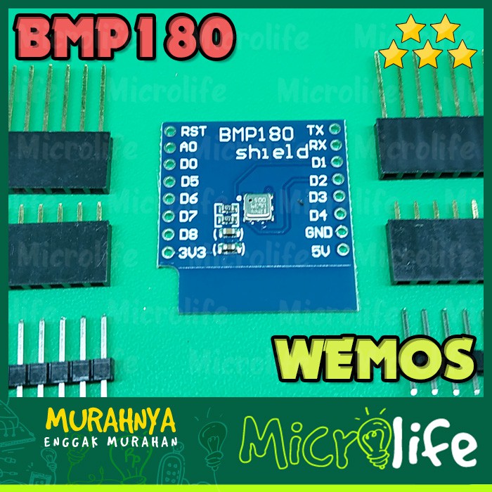 BMP180 Shield Atmospheric Pressure WEMOS SENSOR TEKANAN UDARA