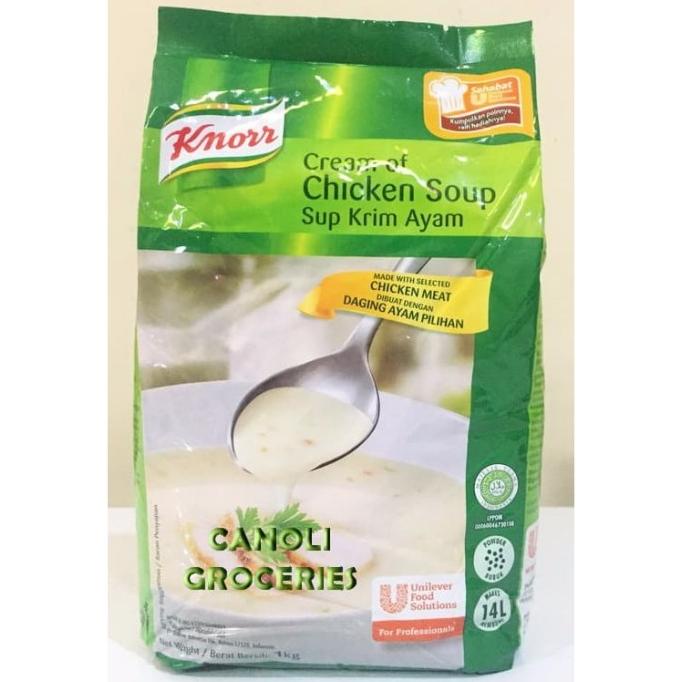 

Knorr Cream of Chicken Soup |Sup Krim Ayam 1kg|CHICKEN MEAT |ZUPA ZUPA