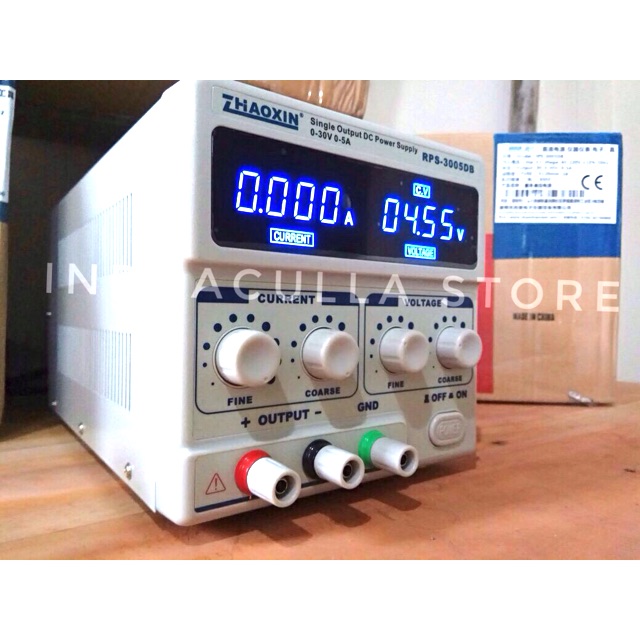DC Power Supply Zhaoxin RPS3005DB 0-30V 0-5A