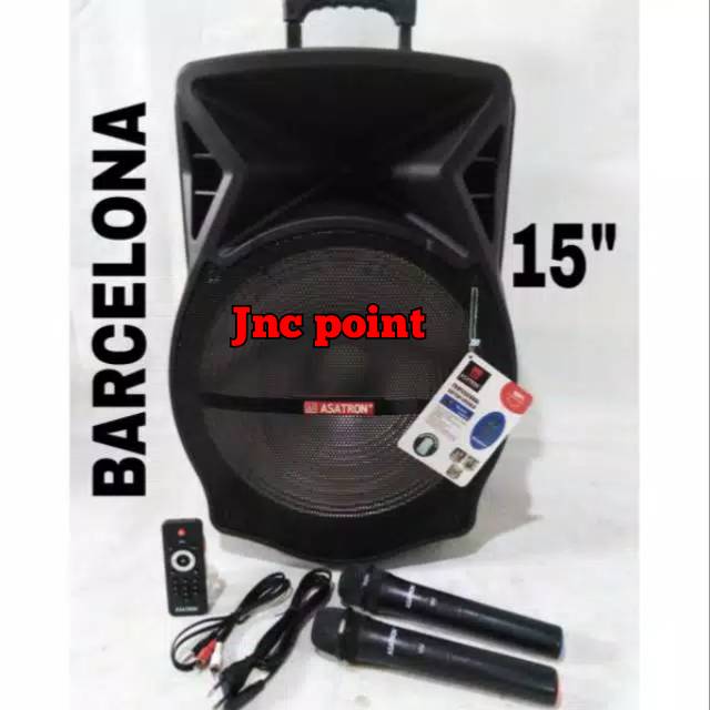 BARCELONA Speaker Portable Meeting Wireless Asatron Barcelona 15inch