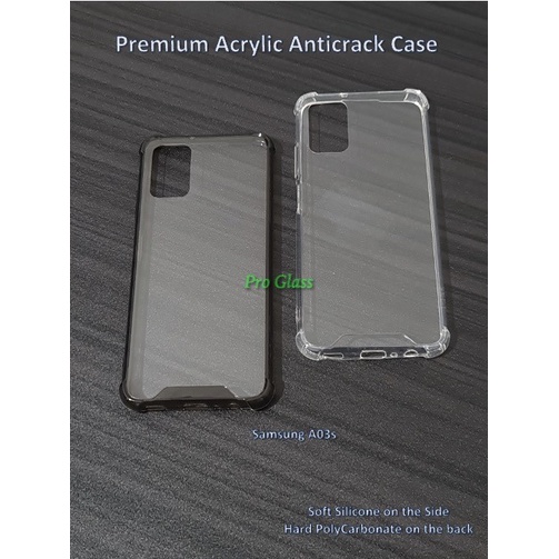 Samsung A03 / A03s / A03 Core Anticrack / Anti Crack / ACRYLIC Case