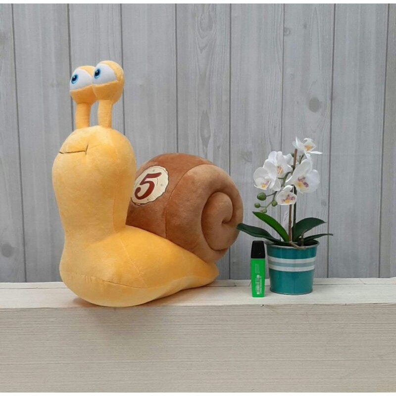Boneka Siput 32 cm/12"/Animal Boneka/Boneka Karakter/Boneka Siput Balap
