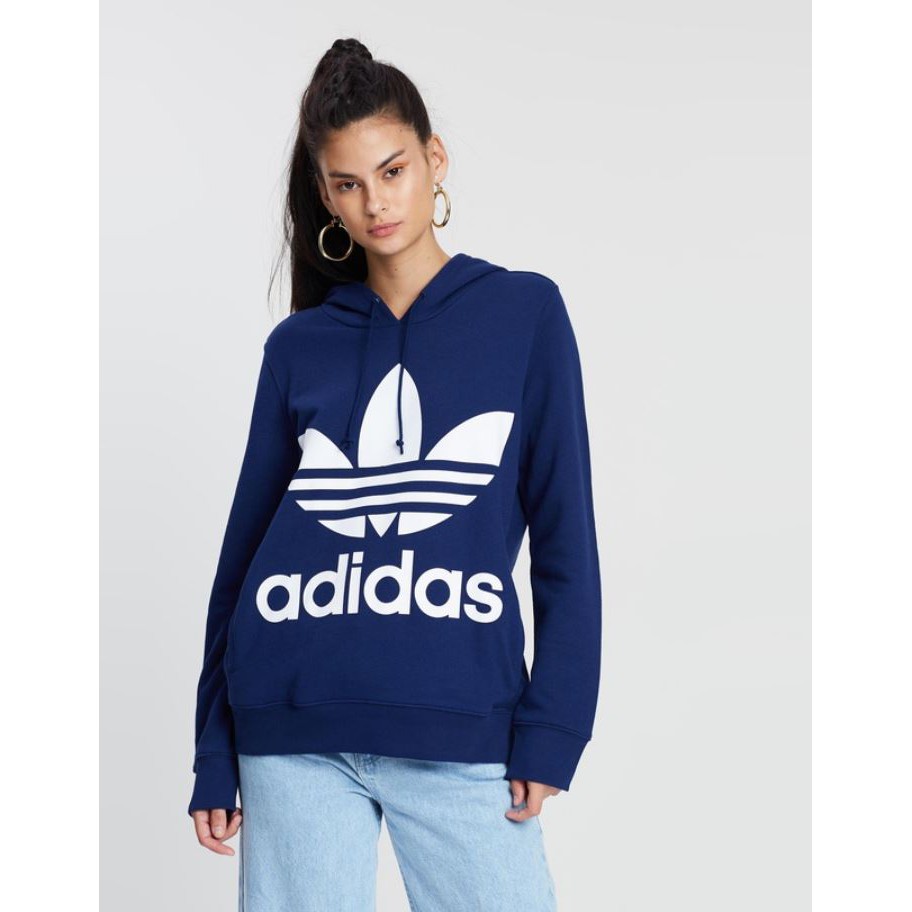 harga hoodie adidas trefoil