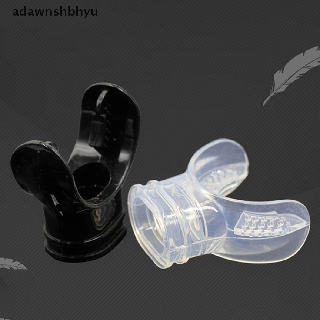 Adawnshbhyu Tabung Selam Snorkel Silicone Underwater Diving Tube Snorkel Aksesoris Renang