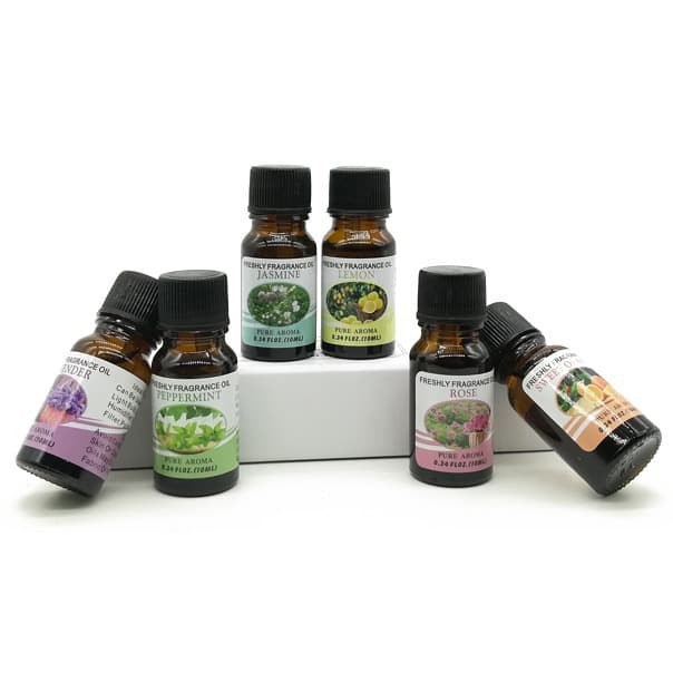 RHJY Pure Aroma Essential Fragrance Oil Oils Aromatherapy Untuk Diffuser Humidifier isi 10mL Aroma