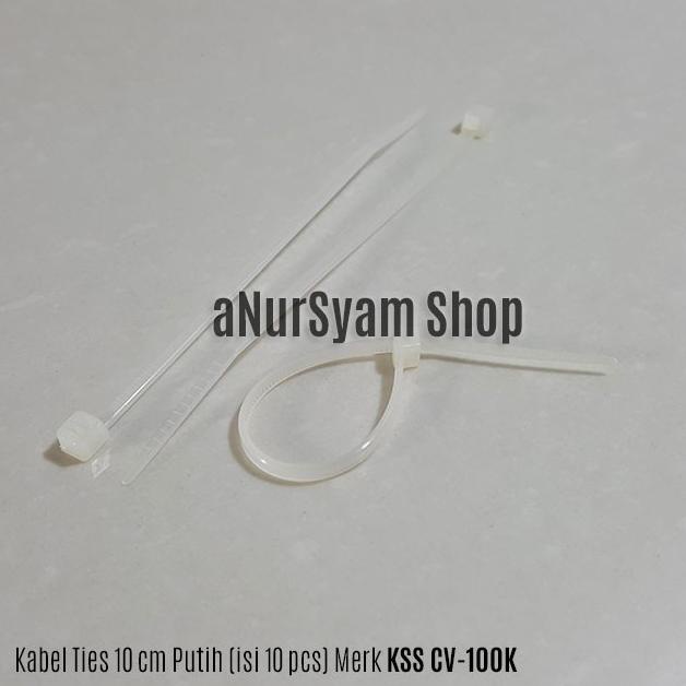 

Kabel Ties 10 cm Putih (isi 10 pcs) KSS anursy44