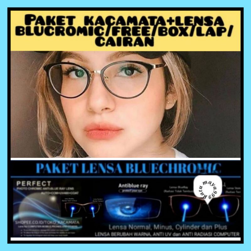 kacamata cateye/kacamata photocromic/kacamata minus/kacamata antiradiasi 1770