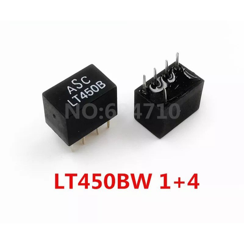 LT450BW LT450B LT 450BW LT450 450 1 + 4 5Pin 455 KHz Filter Keramik untuk sinyal Komunikasi Relay