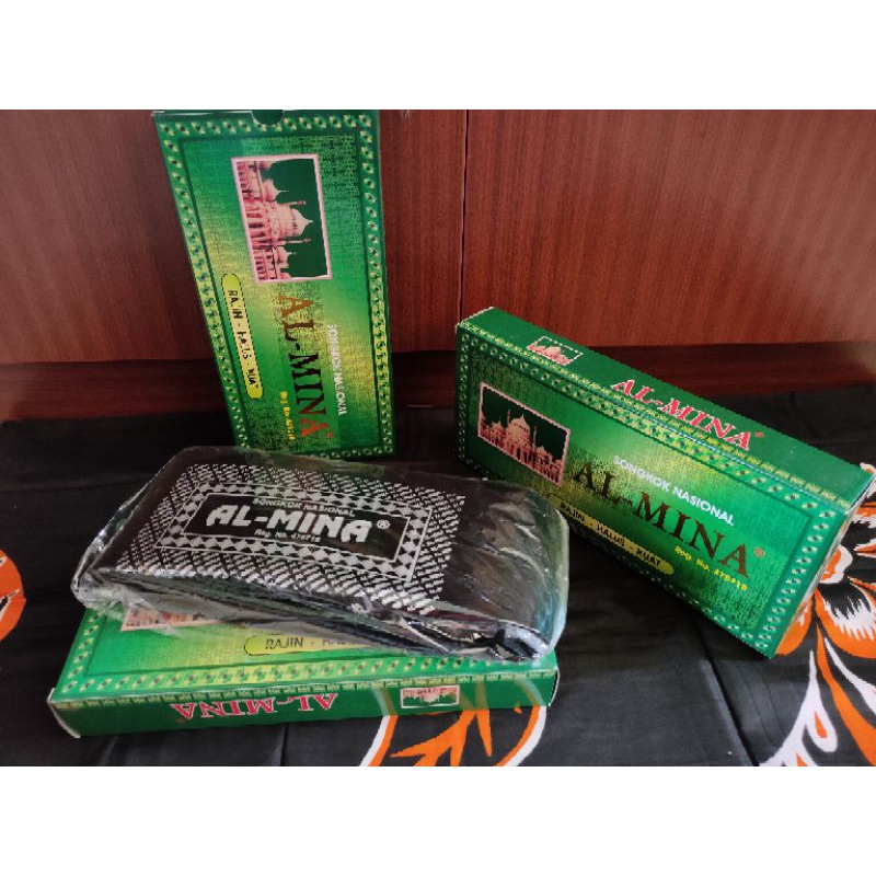 Peci/Songkok Hitam Al Mina Tinggi 7, 8, 9, 10, dan 11