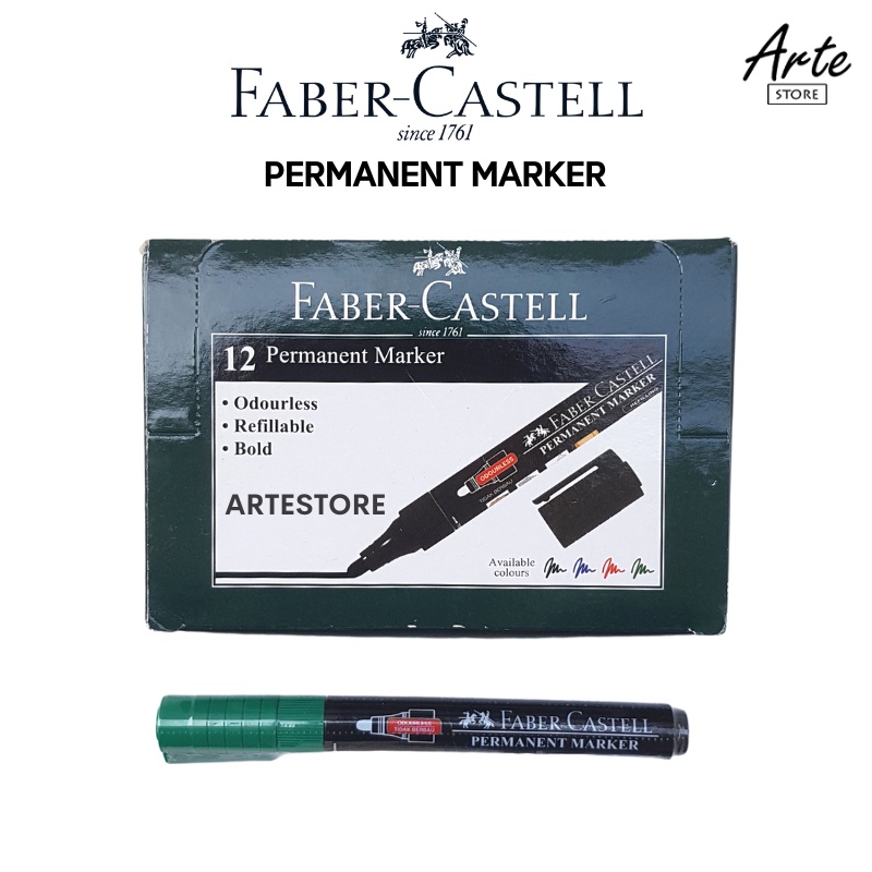 Spidol Permanen Faber Castell - Permanent Marker