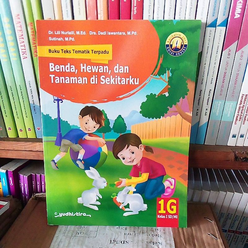 Buku teks tematik terpadu kelas 1G