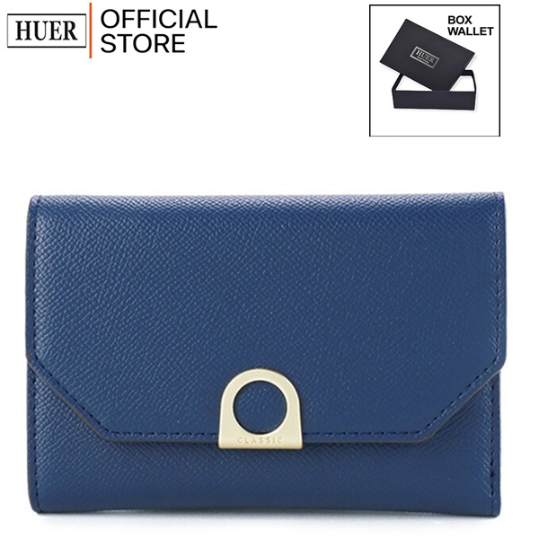 HUER ~ Dompet Wanita Yenna Bi Fold medium Wallet With Box 9446-255