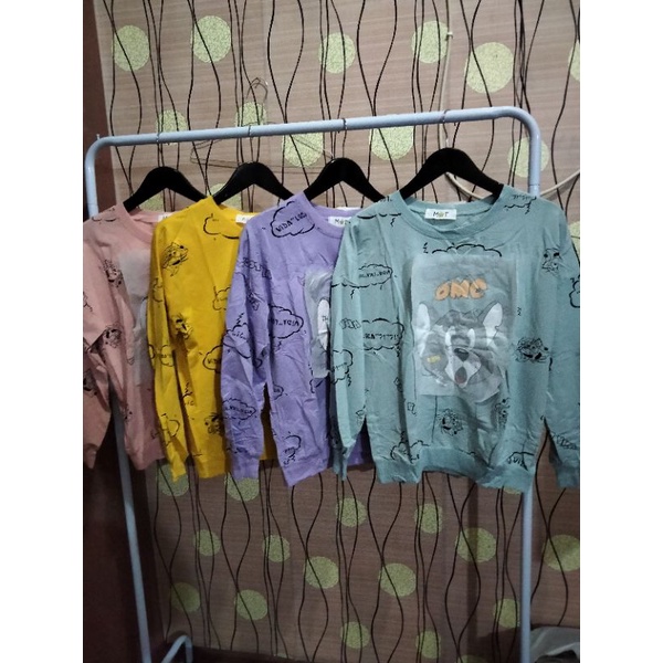 atasan tiramisu mf mickey kucing omg