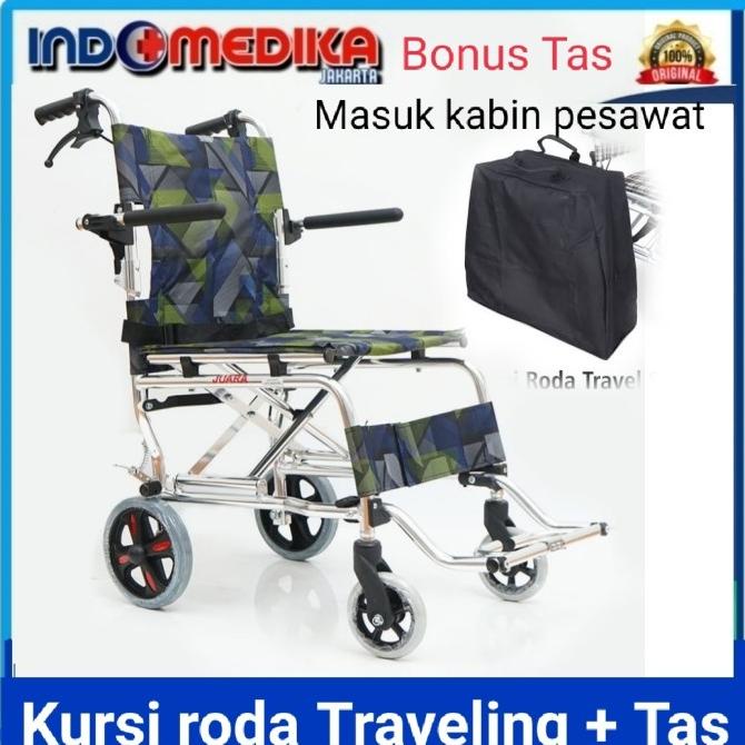 Kursi Roda Travel Gea FS 804 / Kursi Roda Umroh / Kursi Roda Traveling