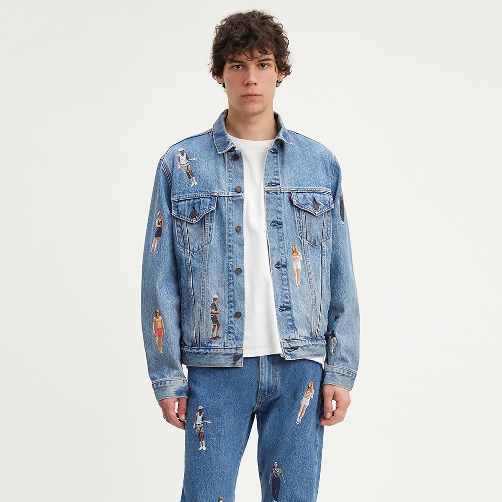 stranger things levi's collab