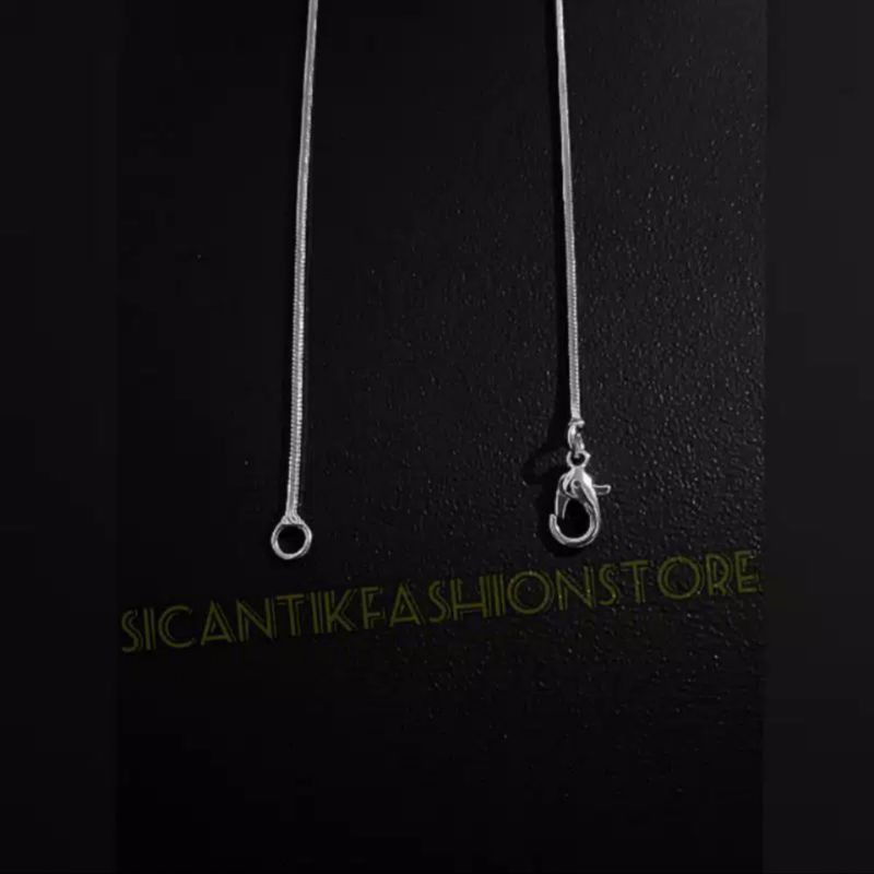 (PROMO)Kalung Titanium Wanita plus liontin motif Daun terlaris anti karat selamanya