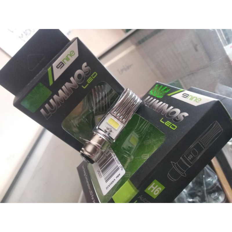 BOHLAM/LAMPU LED UTAMA MOTOR BEBEK DAN MATIC SOKET H6