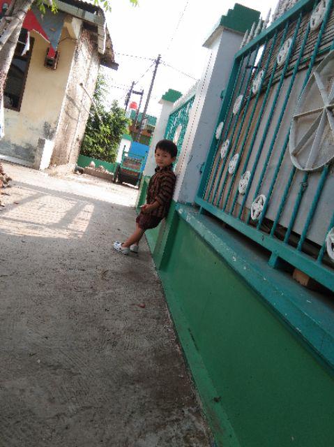 Se Set Kebaya Lurik Dan Rok Batik Anak Instan