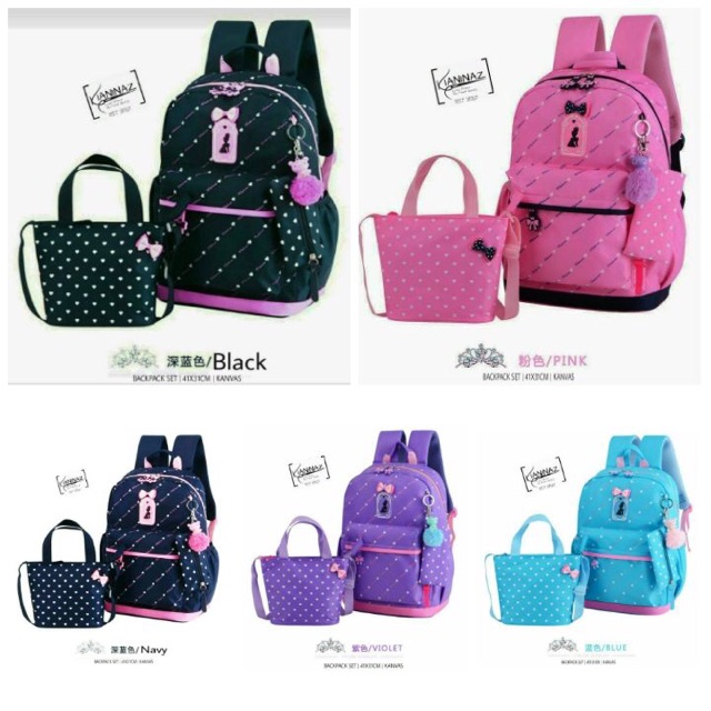 BACKPACK FASHION MIRORR BARBIE