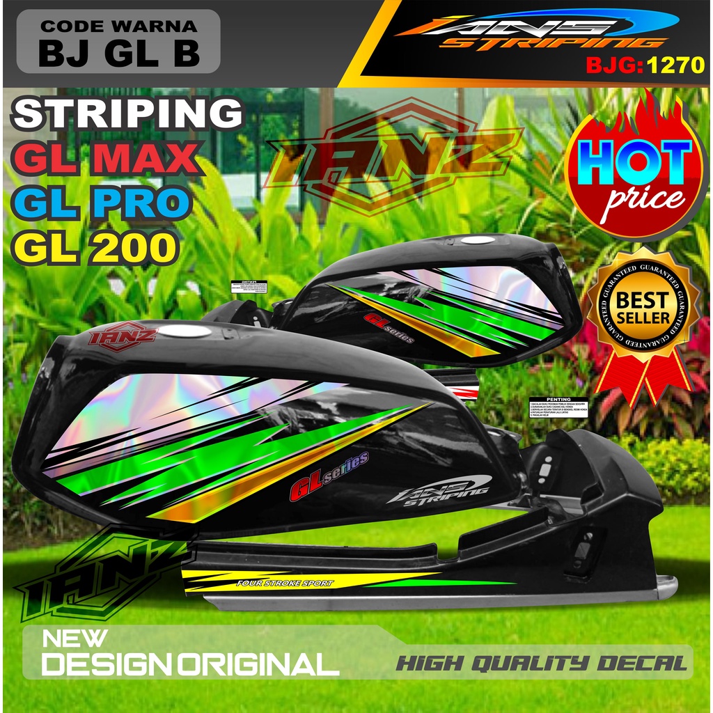 STIKER STRIPING GL HOLOGRAM / STRIPING GL VARIASI HOLOGRAM / STRIPING GL HOLOGRAM