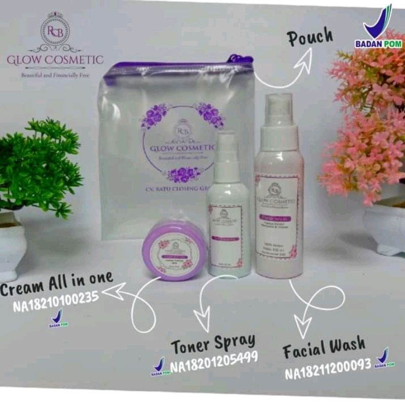 RCB GLOW COSMETIK SKINCARE HEMAT