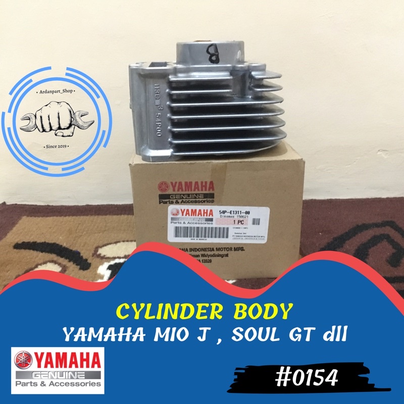 CYLINDER BLOK / BORING / CYLINDER BODY MIO J , SOUL GT , XRIDE , MIO GT ORIGINAL YAMAHA