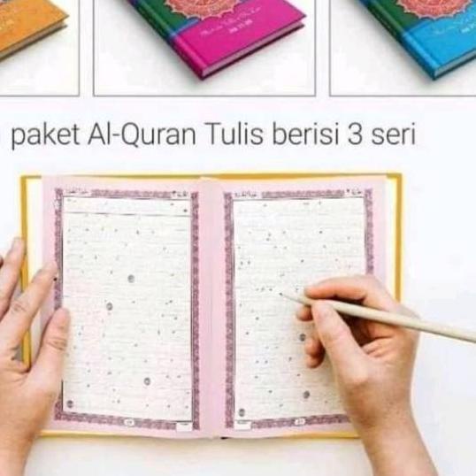 FREE ONGKIR1. Al Quran Tulis Sendiri Juz 1 Sampai 30 Al Quran Tulis 30 Juz Al Quran Tulis Sendiri Al