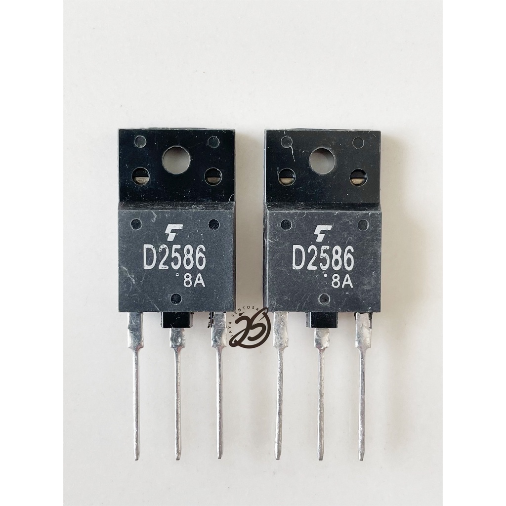 D2586 ASLI ORIGINAL (1buah) TOSHIBA D 2586 ORI TRANSISTOR ASLI 2SD2586