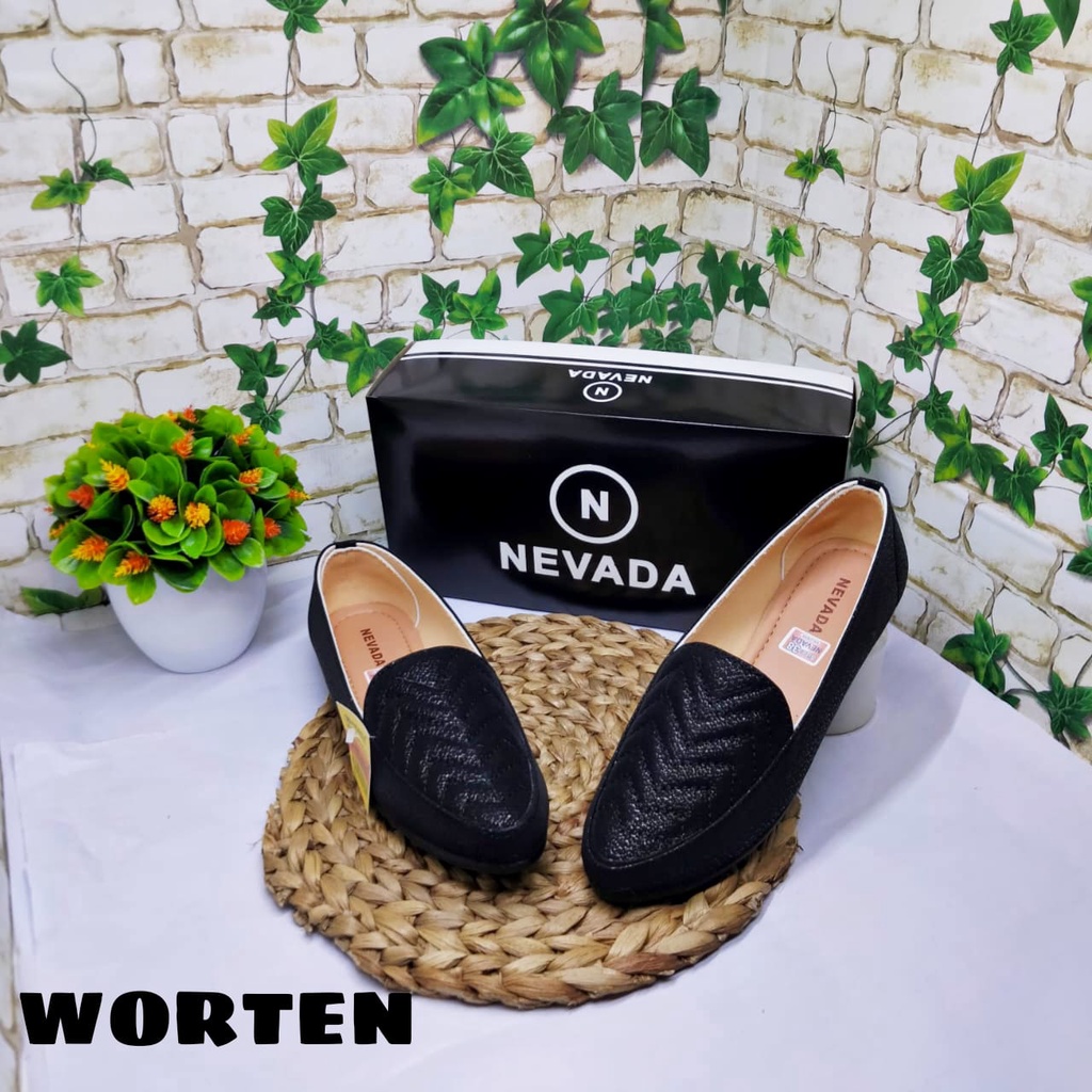 Sepatu flat shoes wanita nevada terbaru