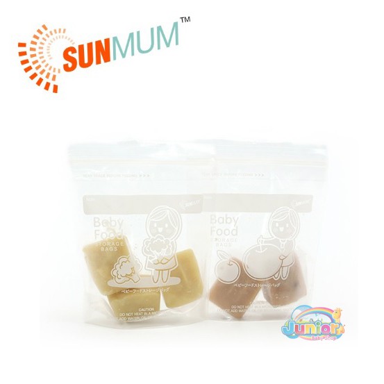 Sunmum Food Storage Bags 4 in 1 - Kantong Makanan