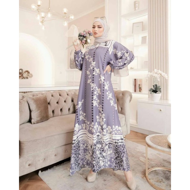 Kain Maxmara Motif Aurora harga per setengah meter