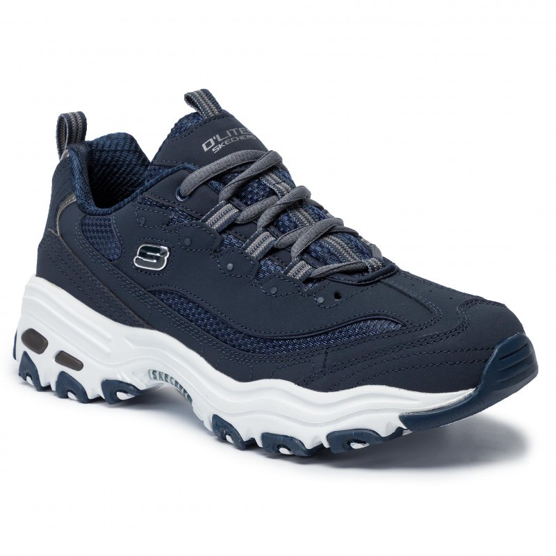 skechers d'lites 3 mens navy