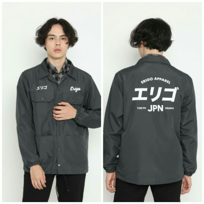JAKET COACH ERIGO TERMURAH ERIGO APPAREL JACKET COACH MAMORU TERLARIS-Gambar 16