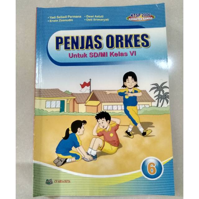 Buku Penjas Orkes Kls 6 Sd