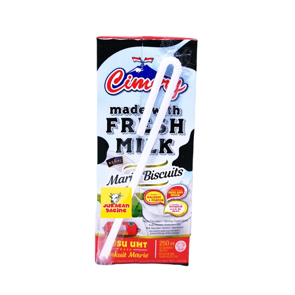 

Cimory Fresh Milk Susu UHT Biskuit Marie 250ml