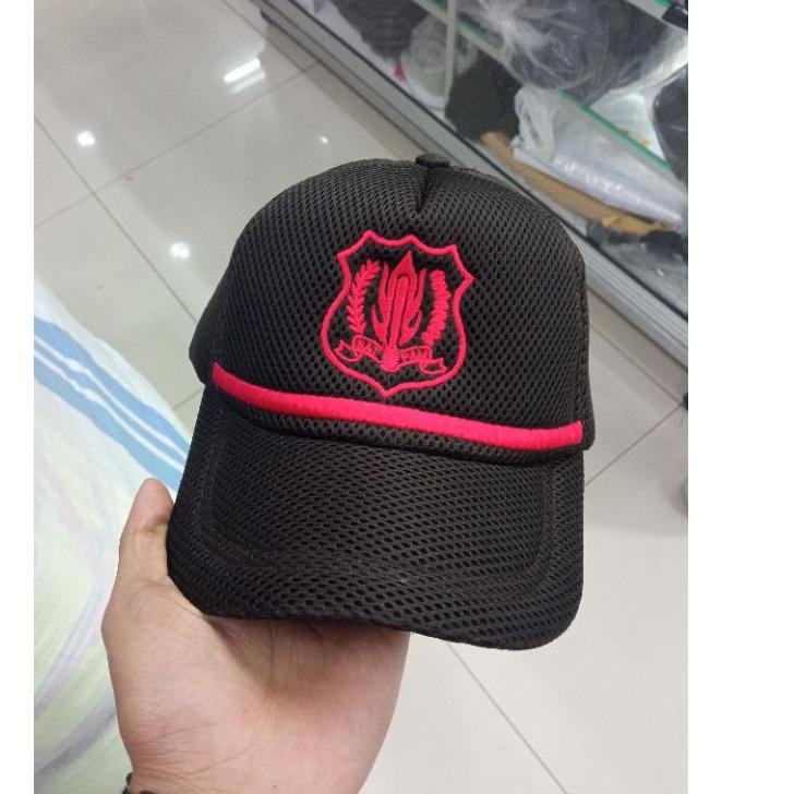 BISA COD topi satpam topi security terbaru coklat SHOPEE MALL