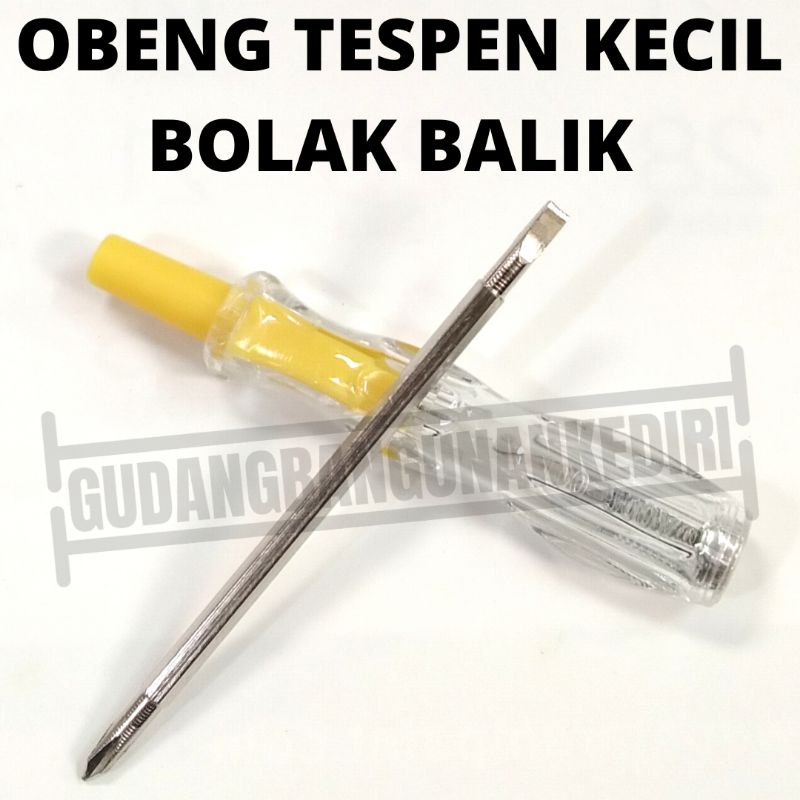 obeng tespen kecil bolak balik test pen VIPER