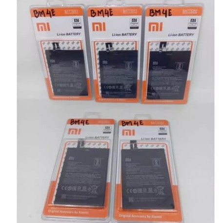 Baterai Batre  Xiaomi Pocophone F1 BM4E Baterry Xiao-mi Pocophone BM 4E Original Batre