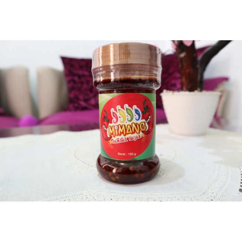 

Sambel instan Rasa cumi, klotok, kupang, bajak, bawang, teri