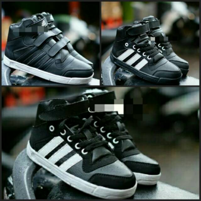 ADIDAS NEO sepatu basket kw grade original import ukuran anak
