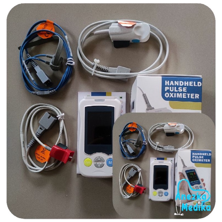 YONKER 820 / HANDHELD PULSE OXIMETER free 3 probe