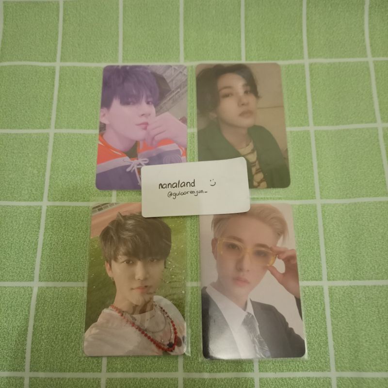 Jeno arrival photocard (Take all)