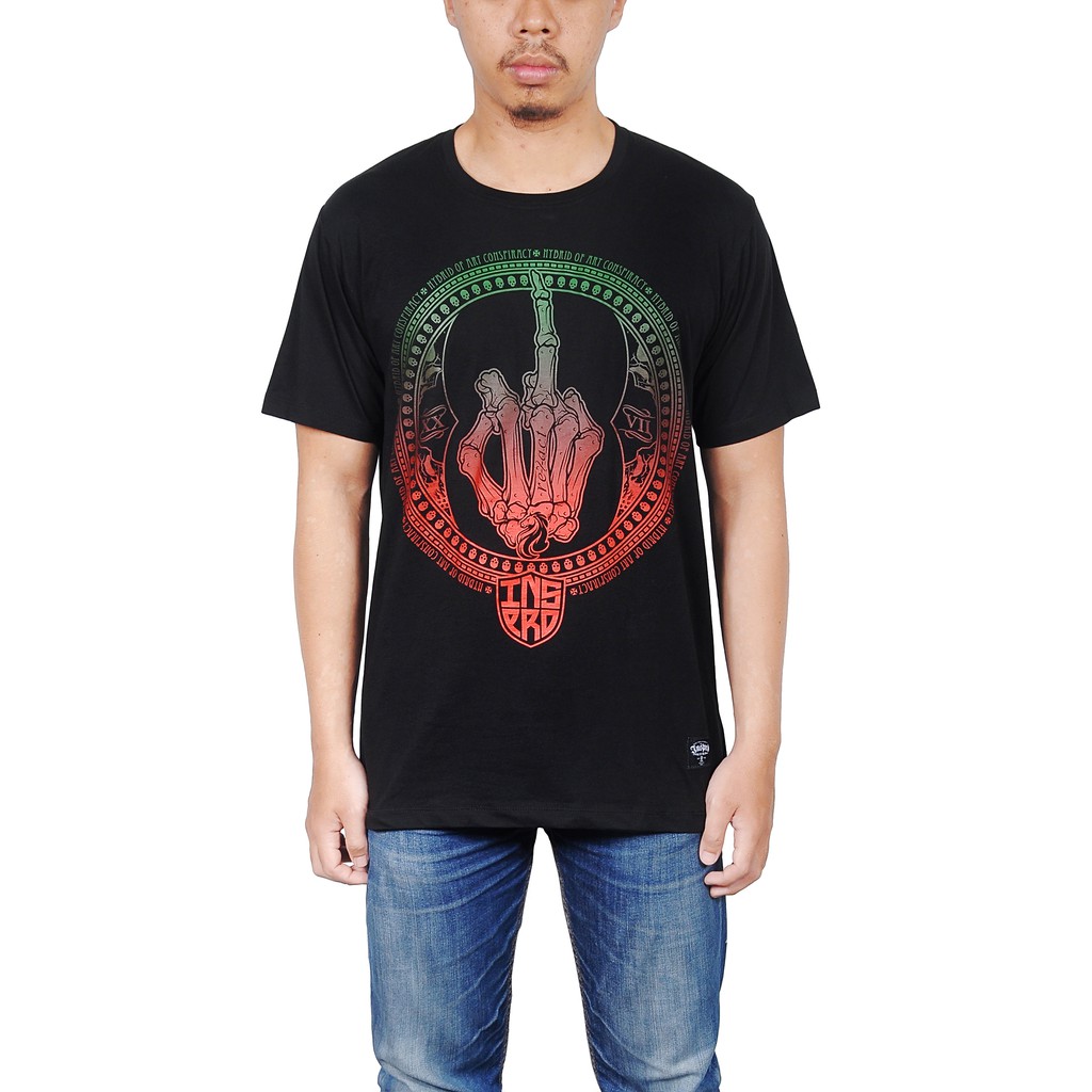 

Inspired27 Tshirt - Middlefinger Bk 01/18