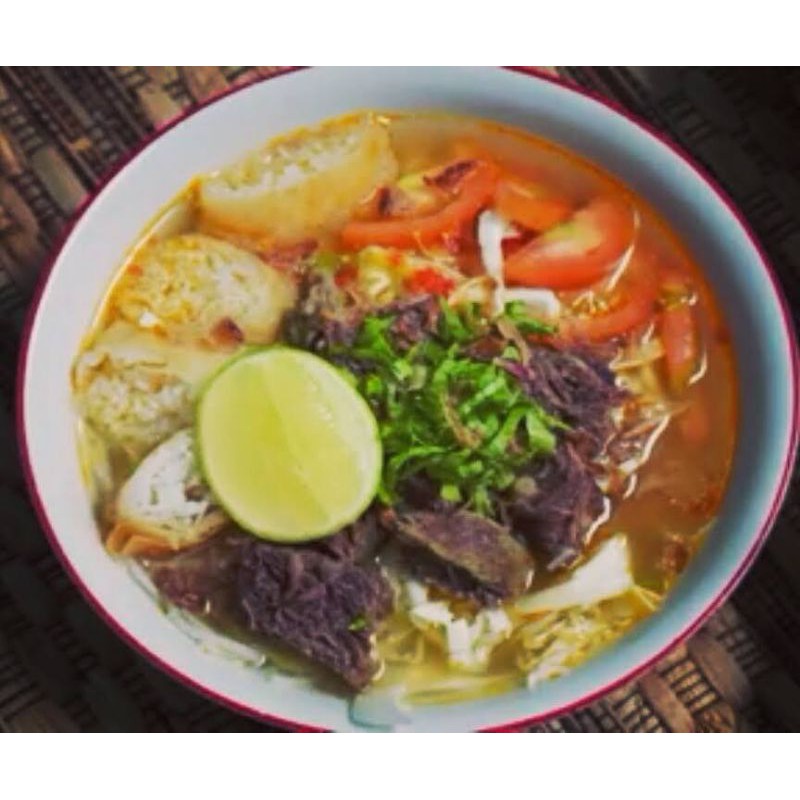 

soto mie komplit