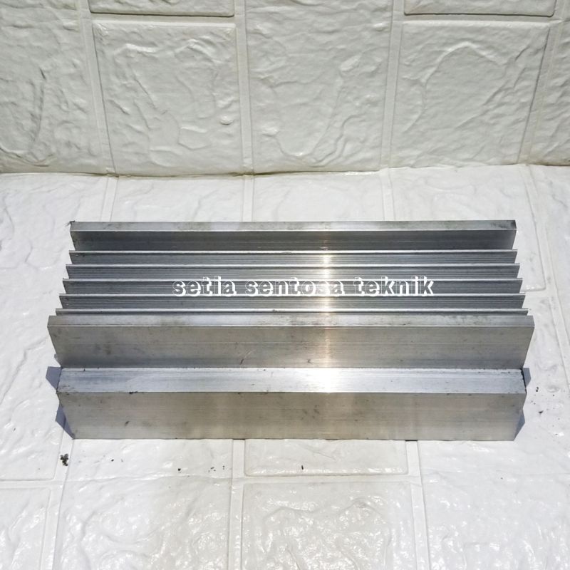 HS 2U 20CM 6MM TEBAL Heatsink heatsing tinggi 8,5 cm pendingin tr