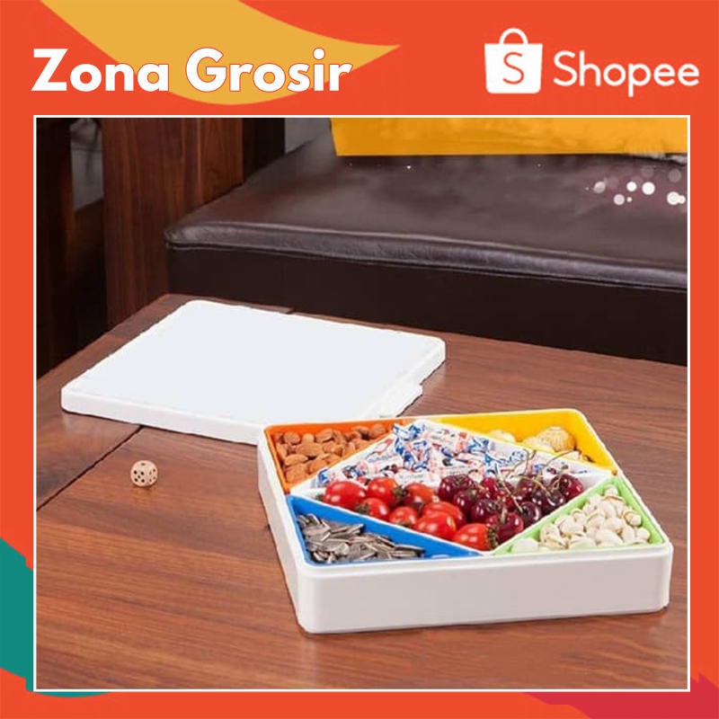 

Zona Grosir - Tempat cemilan Candy Box Kotak Snack Permen